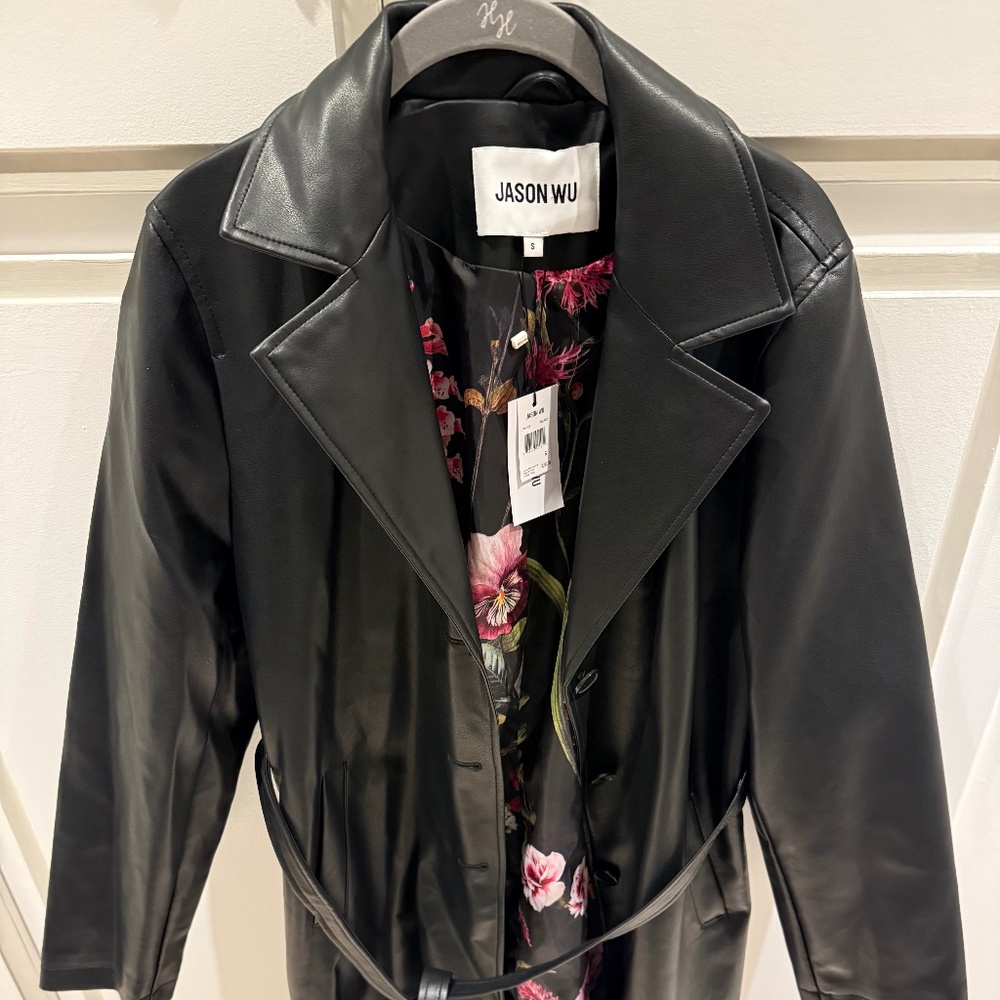 Jason Wu Black Coat Small